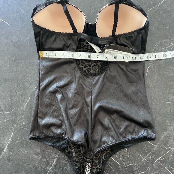 Jolidon Clandestine Body Animal Print Size 85B 38B NWT - Picture 10 of 10